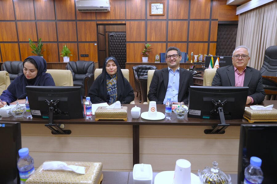 جلسه رئیس سازمان بهزیستی کشور با انجمن فیزیوتراپی