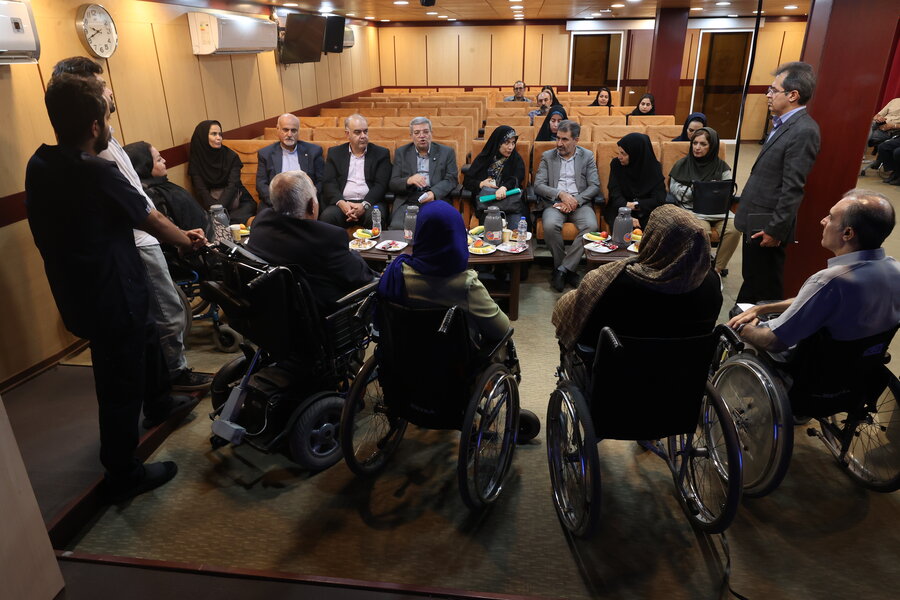 بازدید رئیس سازمان بهزیستی کشور از مرکز ضایعه نخاعی طرشت