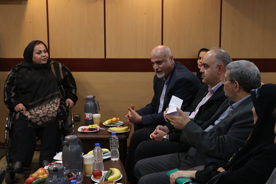 بازدید رئیس سازمان بهزیستی کشور از مرکز ضایعه نخاعی طرشت