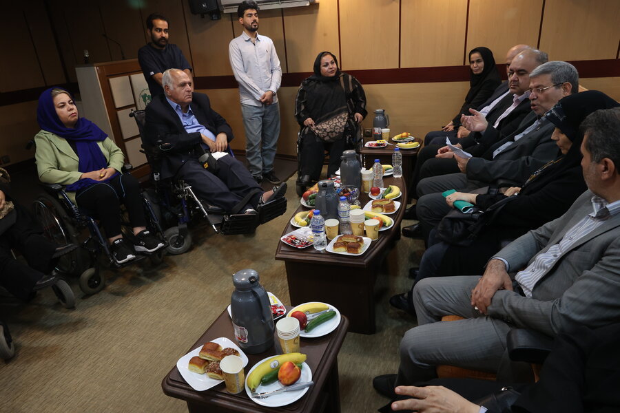 بازدید رئیس سازمان بهزیستی کشور از مرکز ضایعه نخاعی طرشت