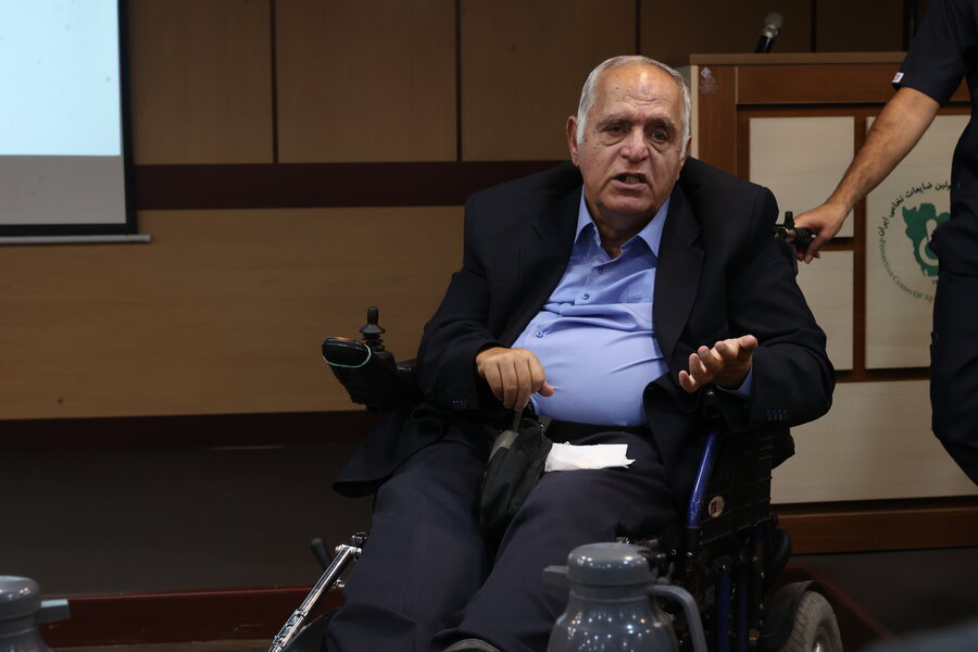 بازدید رئیس سازمان بهزیستی کشور از مرکز ضایعه نخاعی طرشت