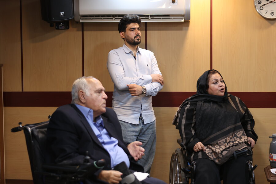 بازدید رئیس سازمان بهزیستی کشور از مرکز ضایعه نخاعی طرشت