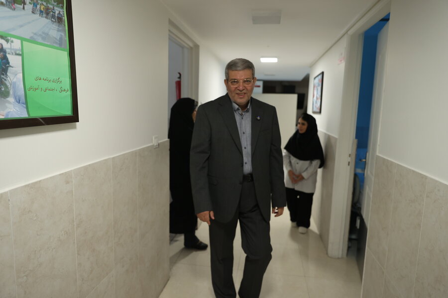 بازدید رئیس سازمان بهزیستی کشور از مرکز ضایعه نخاعی طرشت
