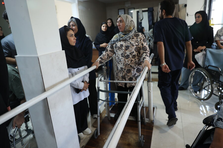 بازدید رئیس سازمان بهزیستی کشور از مرکز ضایعه نخاعی طرشت