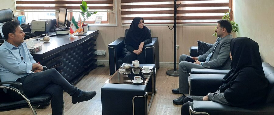 میاندورورد/ نشست هم‌اندیشی روسای ادارات بهزیستی و بیمه سلامت شهرستان میاندورود برگزار شد 