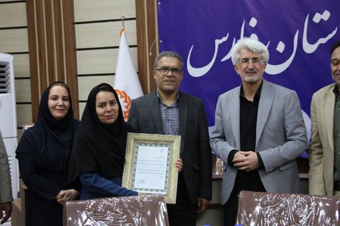 مراسم تقدیر و تقدیم حکم بازنشستگی