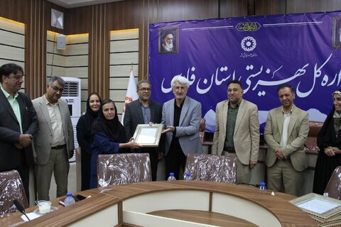 مراسم تقدیر و تقدیم حکم بازنشستگی