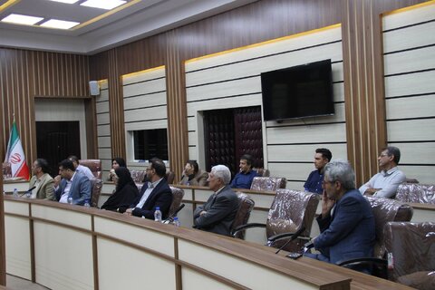 مراسم تقدیر و تقدیم حکم بازنشستگی