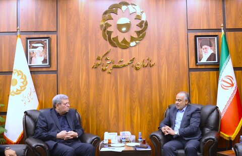 دیدار آقای باغبادرانی نماینده لنجان با رئیس سازمان بهزیستی کشور