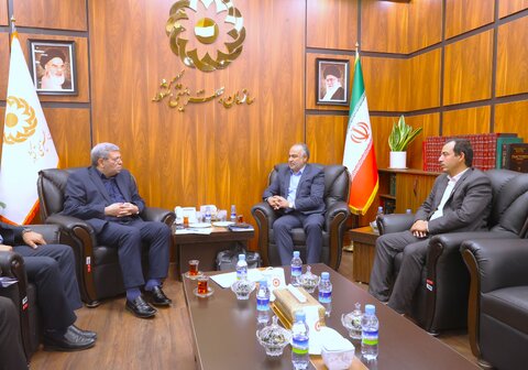 دیدار آقای باغبادرانی نماینده لنجان با رئیس سازمان بهزیستی کشور