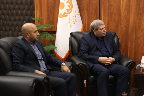 دیدار آقای طاهری نماینده شبستر با رئیس سازمان بهزیستی کشور