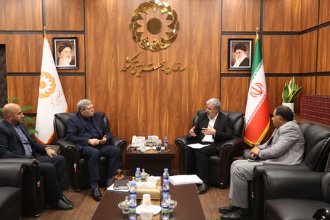 دیدار آقای طاهری نماینده شبستر با رئیس سازمان بهزیستی کشور