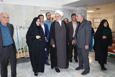 گزارش تصویری| بازدید رئیس کل دادگستری استان به همراه مدیرکل بهزیستی استان اردبیل از مرکز نگهداری و توانبخشی معلولین ذهنی حضرت ابوالفضل (ع) اردبیل ( بخش روان)