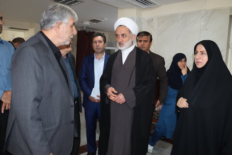 گزارش تصویری| بازدید رئیس کل دادگستری استان به همراه مدیرکل بهزیستی استان اردبیل از مرکز نگهداری و توانبخشی معلولین ذهنی حضرت ابوالفضل (ع) اردبیل ( بخش روان)
