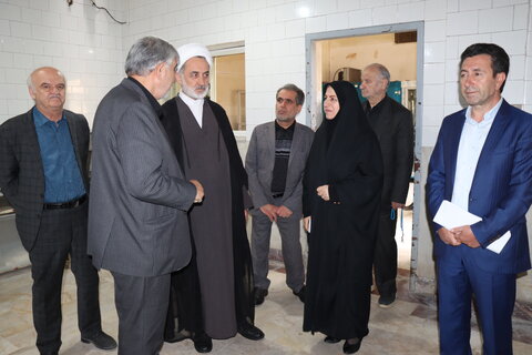 گزارش تصویری| بازدید رئیس کل دادگستری استان به همراه مدیرکل بهزیستی استان اردبیل از مرکز نگهداری و توانبخشی معلولین ذهنی حضرت ابوالفضل (ع) اردبیل ( بخش روان)