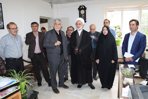 گزارش تصویری| بازدید رئیس کل دادگستری استان به همراه مدیرکل بهزیستی استان اردبیل از مرکز نگهداری و توانبخشی معلولین ذهنی حضرت ابوالفضل (ع) اردبیل ( بخش روان)