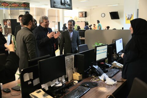 بازدید رئیس سازمان بهزیستی کشور از خبرگزاری مهر