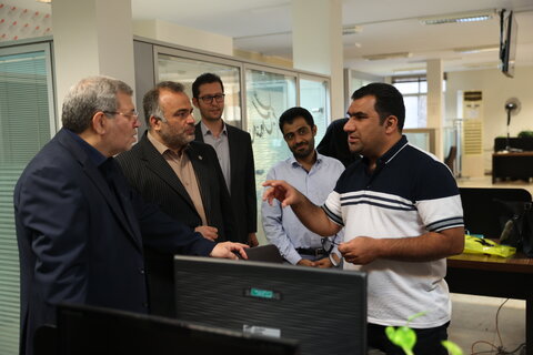 بازدید رئیس سازمان بهزیستی کشور از خبرگزاری مهر