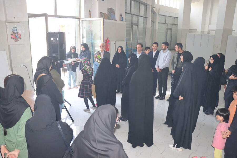 بدرقه فرزندان بهزیستی به مشهد مقدس