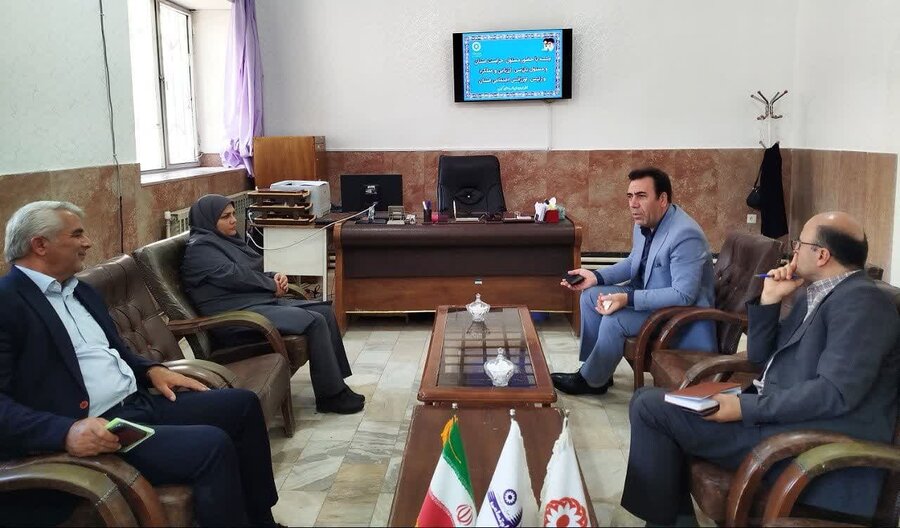 گرمی|  حضور مسئولان استانی بهزیستی در شهرستان گرمی و بازدید از مراکز و فعالیت‌ها