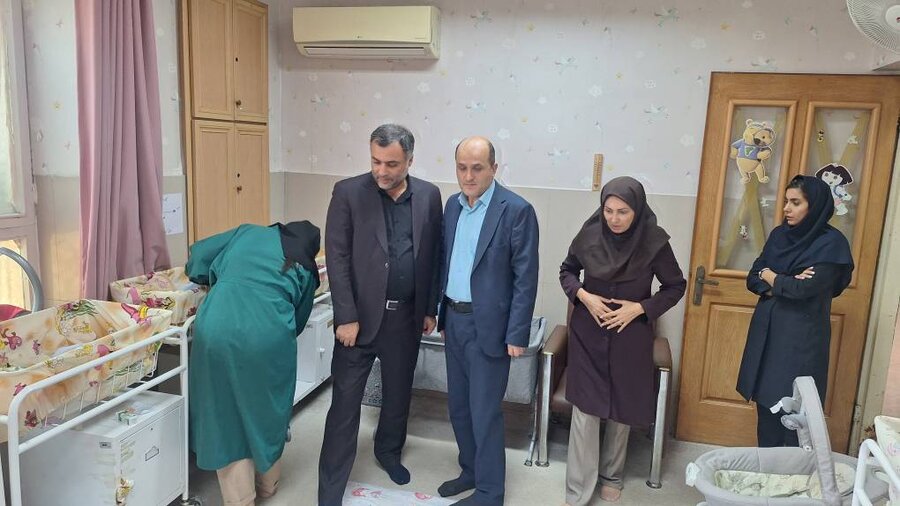 بازدید "دکتر سعید رحمت زاده "نماینده مردم شریف صومعه سرا از شیرخوارگاه مهر شهرستان رشت