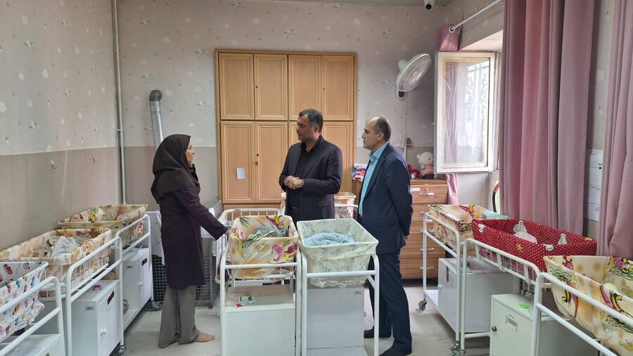 بازدید "دکتر سعید رحمت زاده "نماینده مردم شریف صومعه سرا از شیرخوارگاه مهر شهرستان رشت