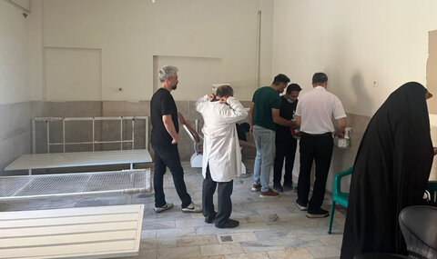 ساوجبلاغ | اجرای خدمات رایگان دندانپزشکی در مرکز بیماران اعصاب و روان ماژین مهر هشتگرد