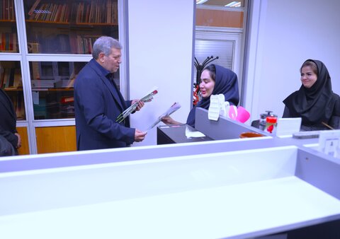 دیدار ریاست سازمان با همکاران روابط عمومی (روز خبرنگار)