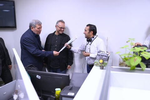 دیدار ریاست سازمان با همکاران روابط عمومی (روز خبرنگار)