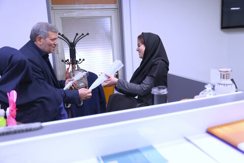 دیدار ریاست سازمان با همکاران روابط عمومی (روز خبرنگار)