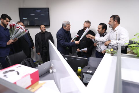 دیدار ریاست سازمان با همکاران روابط عمومی (روز خبرنگار)