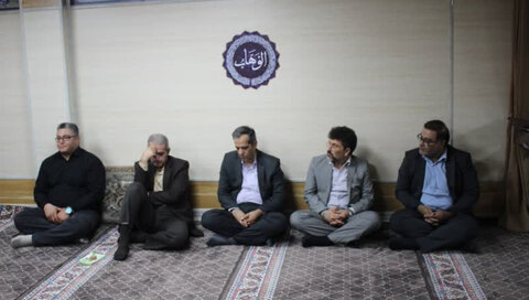 برگزاری مراسم جاماندگان اربعین در اداره‌کل بهزیستی البرز