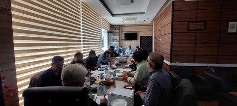 جلسه مدیر کل و شورای معاونین بهزیستیبا روسای  جدید شهرستان های فارس
