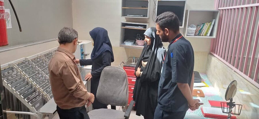 شهریار | بازدید تیم نظارت اداره بهزیستی از  دو مرکز توانبخشی سالمندان در سعیدآباد