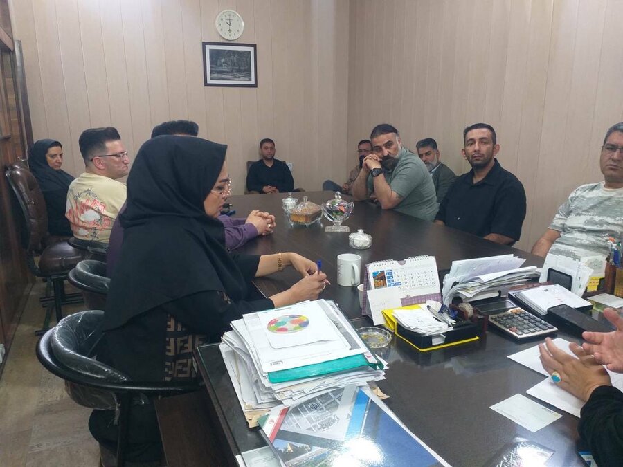 پردیس | برگزاری نشست مشترک اداره بهزیستی با مسئولین و مدیران مراکز اقامتی میان مدت بهبودی