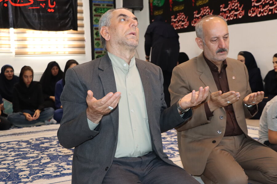 پیوند دل‌ها درآستانه  اربعین حسینی ؛طنین زیارت عاشوراوتجلی همدلی  در مرکز اورژانس اجتماعی 123 اراک