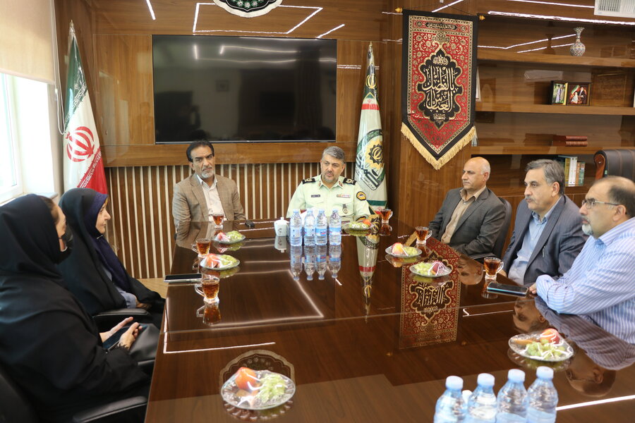 تعامل نیروی انتظامی وبهزیستی باعث توسعه رفاه وسلامت اجتماعی خواهد شد