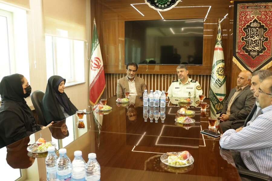 تعامل نیروی انتظامی وبهزیستی باعث توسعه رفاه وسلامت اجتماعی خواهد شد