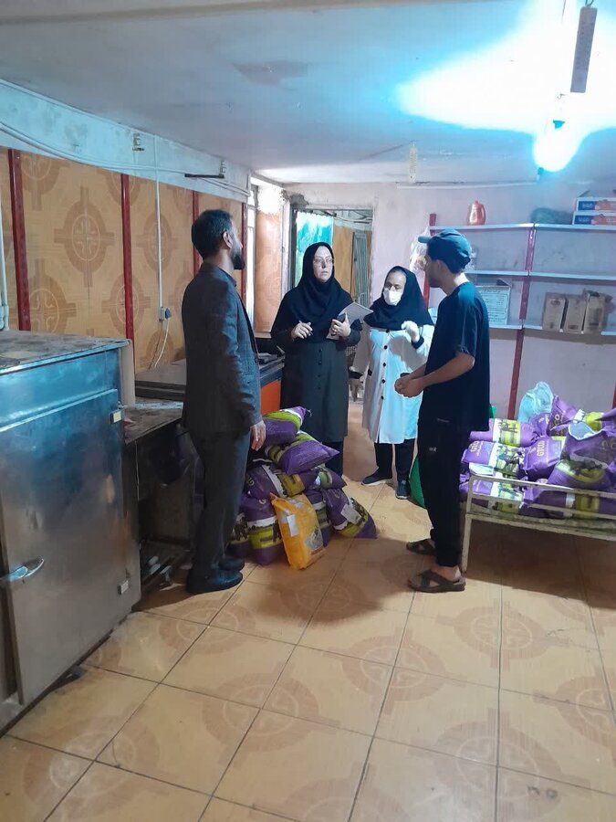 بازدید تیم بازرسی و ارزیابی عملکرد بهزیستی استان کرمان از مراکز تحت نظارت  در شهرستان زرند