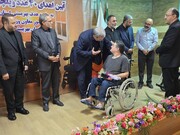 اهدای ۴۰ دستگاه ویلچر برقی به افراد دارای معلولیت در استان سمنان