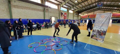 سومین جشنواره ی بازی های بومی محلی افراد دارای معلولیت برگزار شد