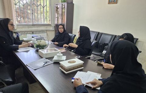 جلسه هم اندیشی و تبادل نظر بهزیستی و اداره کل علوم پزشکی استان البرز برگزار شد