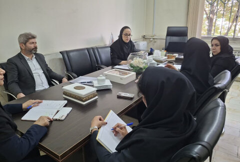 جلسه هم اندیشی و تبادل نظر بهزیستی و اداره کل علوم پزشکی استان البرز برگزار شد