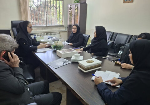 جلسه هم اندیشی و تبادل نظر بهزیستی و اداره کل علوم پزشکی استان البرز برگزار شد