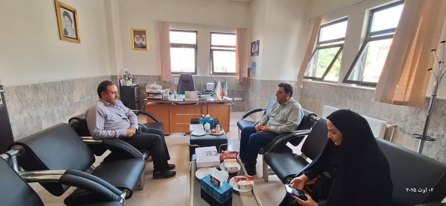 همکاری بهزیستی و کمیته امداد بیجار برای ارائه خدمات بهتر به نیازمندان