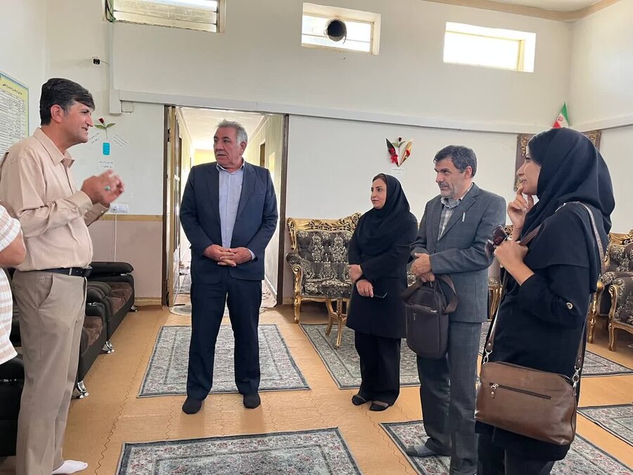مسئولان بهزیستی کردستان از کمپ ترک اعتیاد کامیاران بازدید کردند