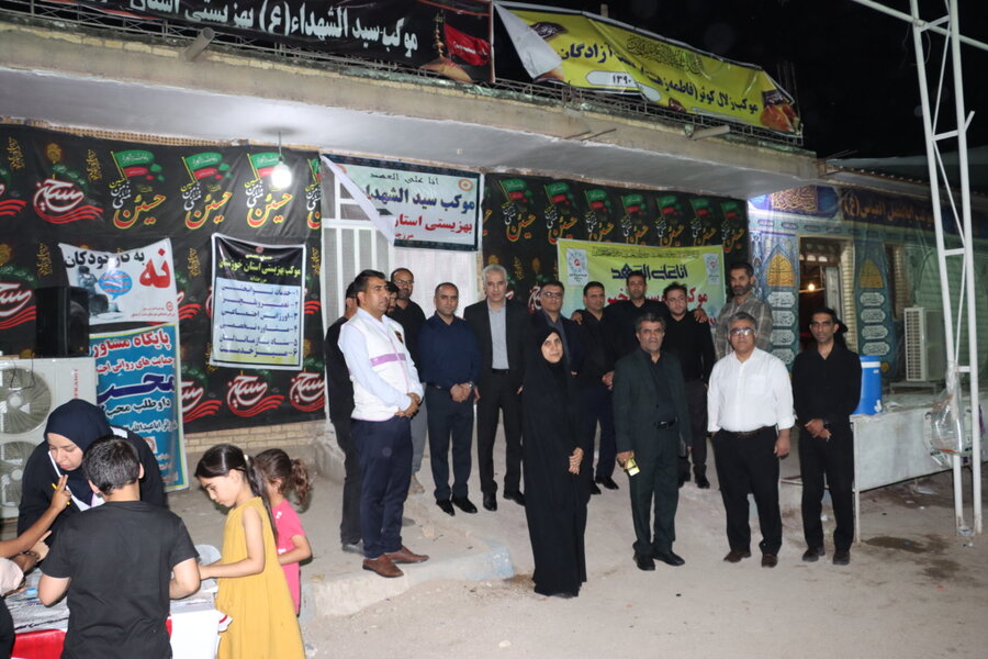 گزارش تصویری|بازدید  شورای معاونین بهزیستی خوزستان از خدمات ارائه شده در مرز چذابه