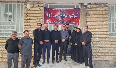 بازدید معاون امور فرهنگی سازمان بهزیستی کشور از موکب های بهزیستی در مسیر پیاده روی اربعین