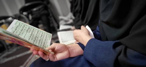 گزارش تصویری| مراسم زیارت عاشورا در بهزیستی برگزار شد