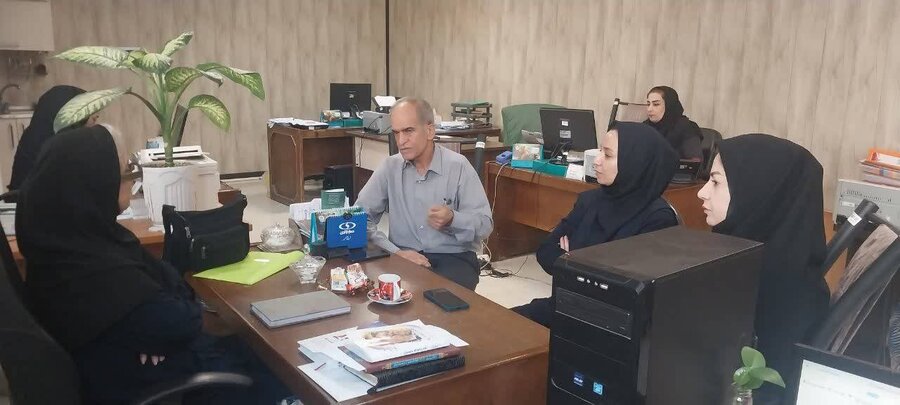 شهریار | بازدید کارشناس دفتر توانمندسازی استان تهران از مرکز مثبت زندگی ۵۷۶۳